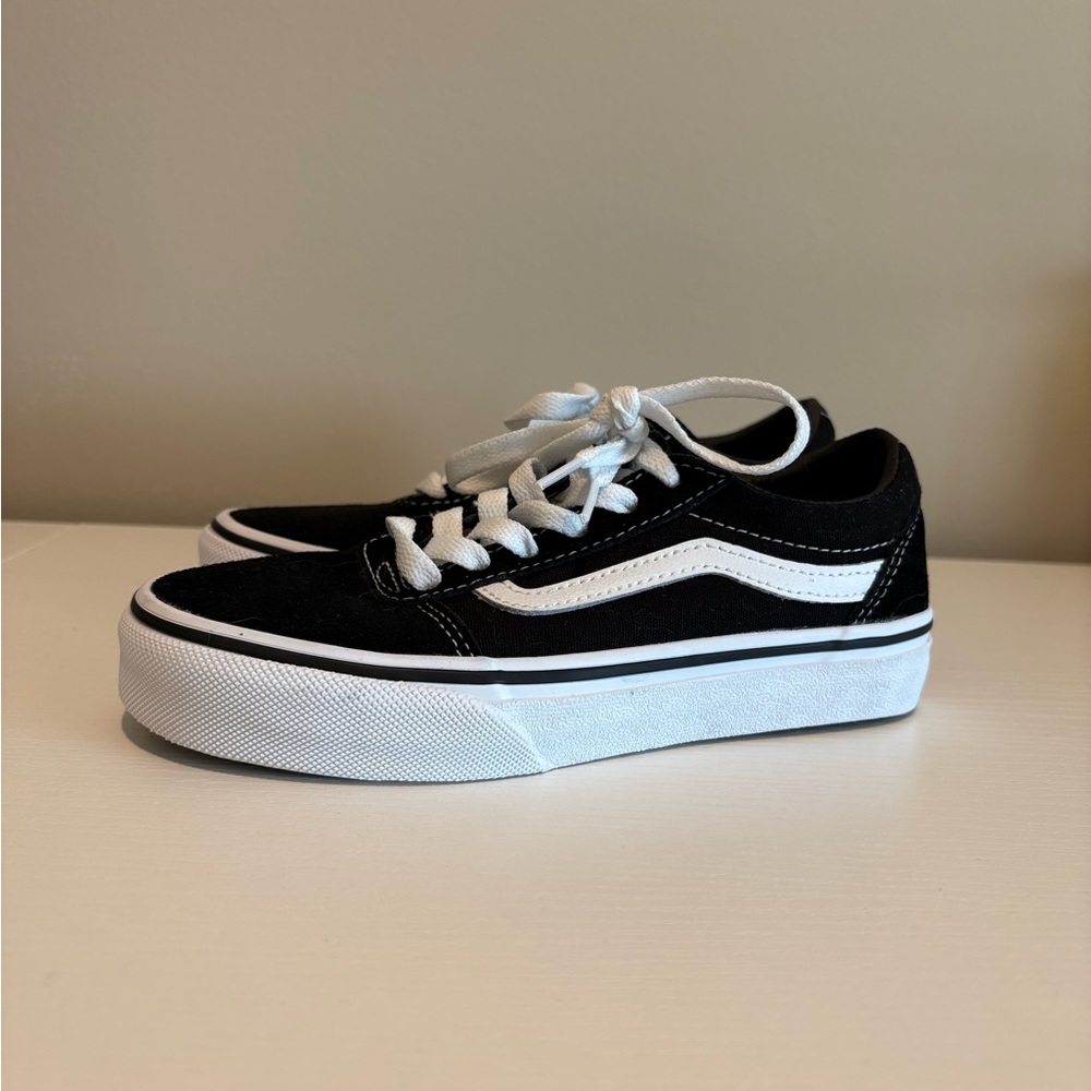 Vans Classic Black and White Shoes